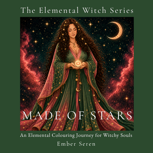 Made of Stars colouring book cover