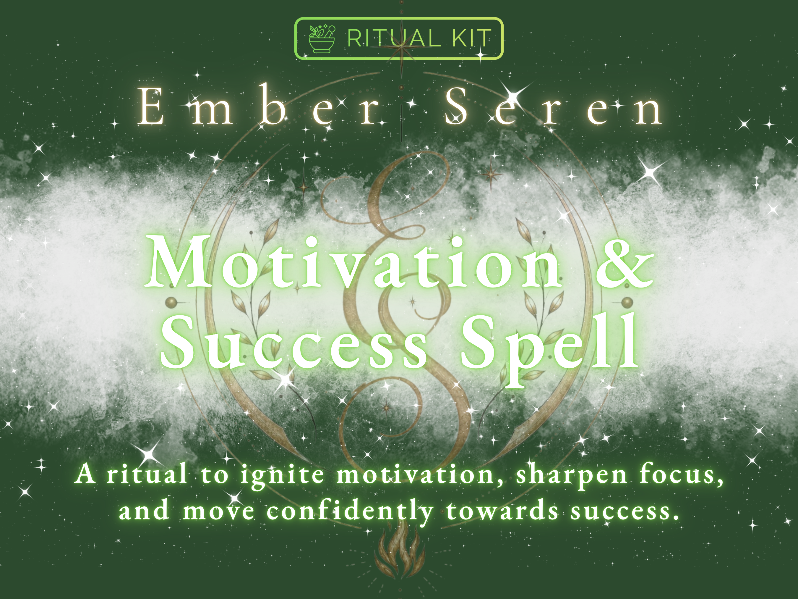 Motivation and Success Spell ritual kit
