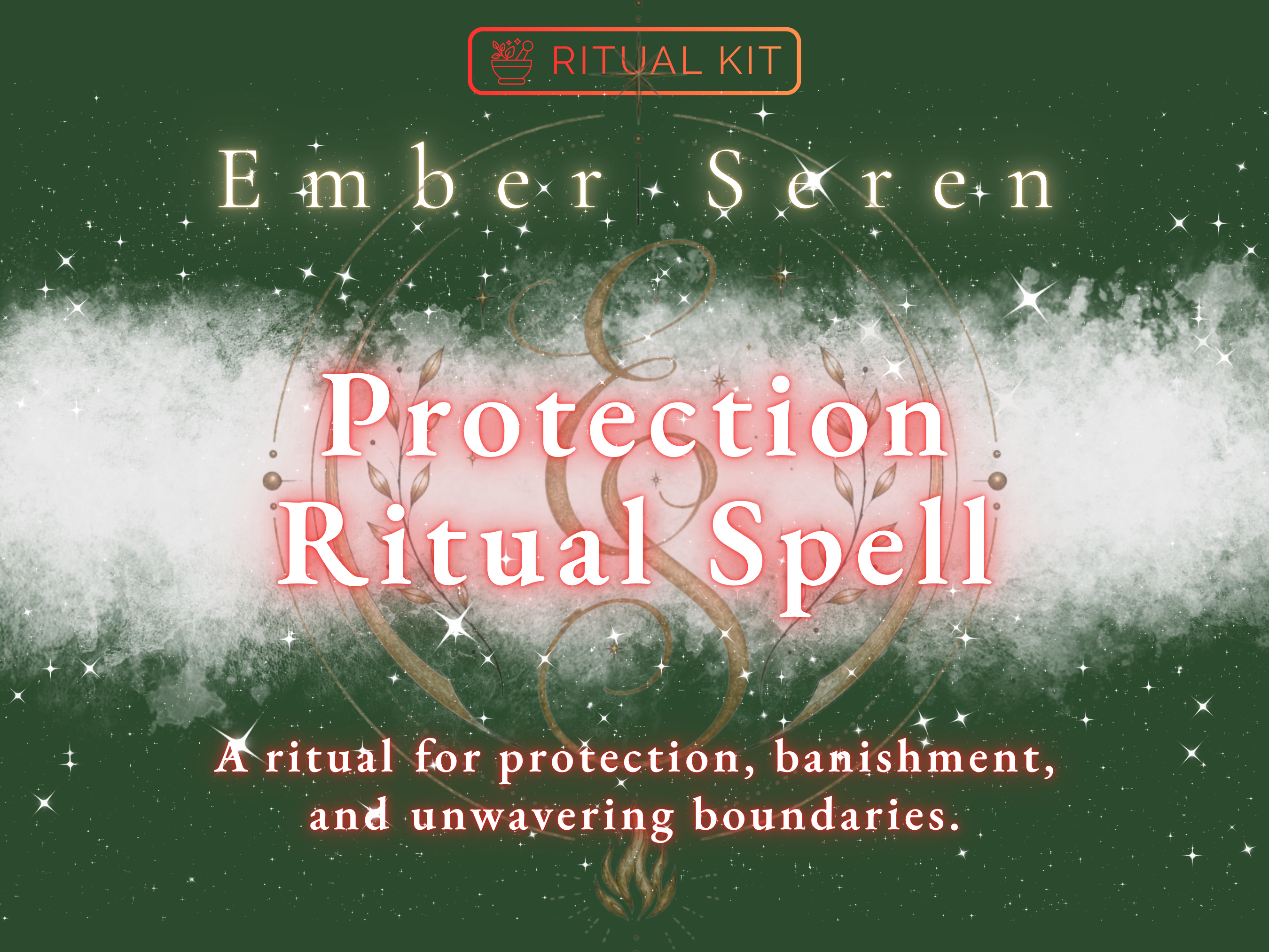 Protection Ritual Spell ritual kit