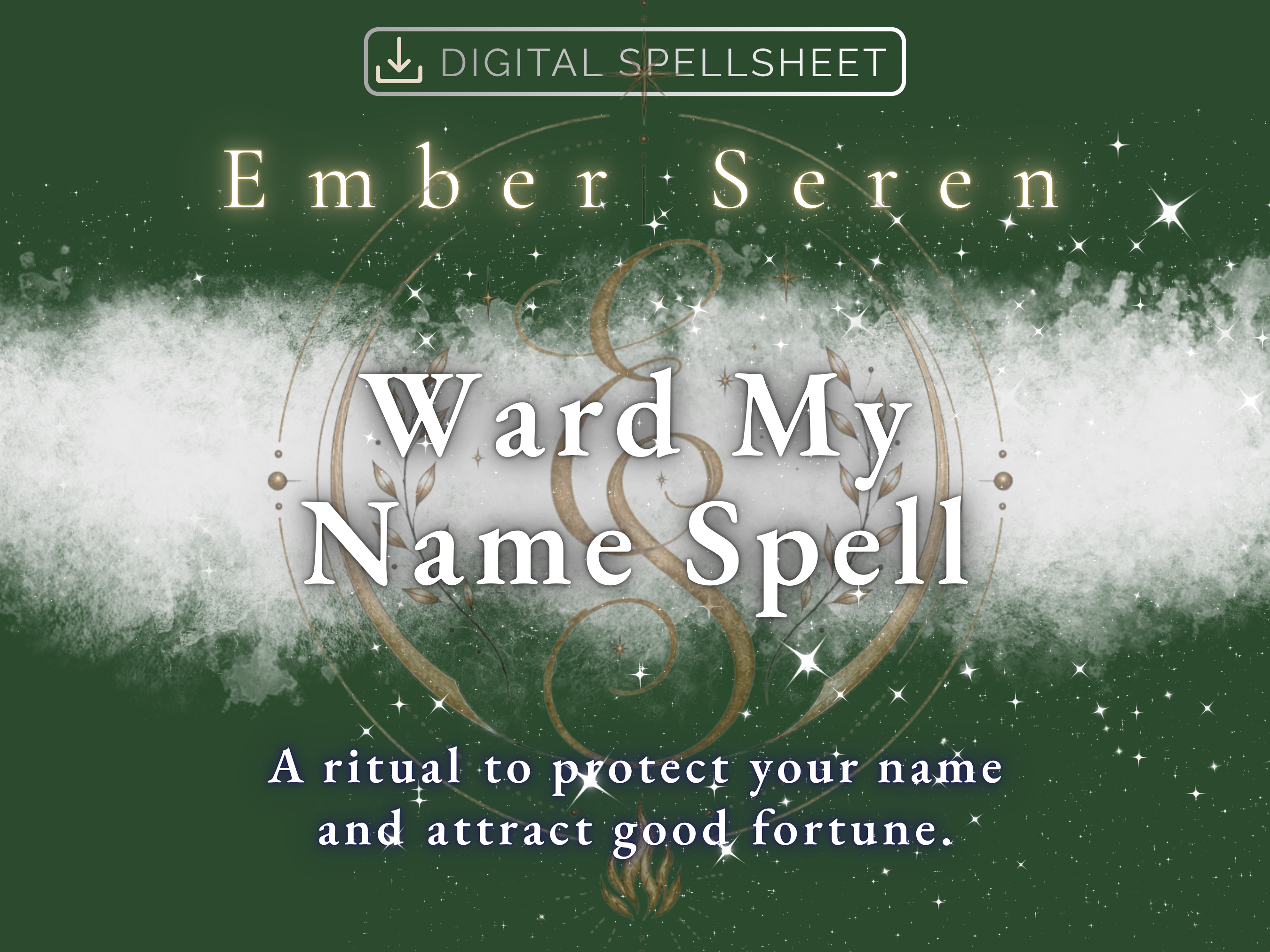 Ward My Name Spell digital spellsheet