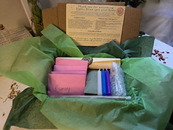 Release & Reclaim spell box and packaging